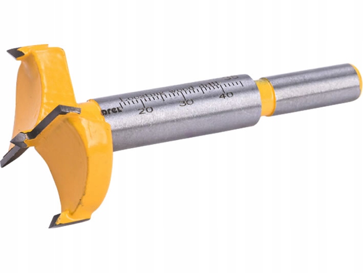 FREZ PUSZKOWY 35 mm Z WIDIĄ POD ZAWIASY Z OGRANICZNIKIEM WIERCENIA Marka Drel