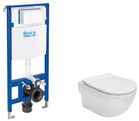 Roca Zestaw Duplo One +miska Meridian Compacto Z Deską Roca A893104530