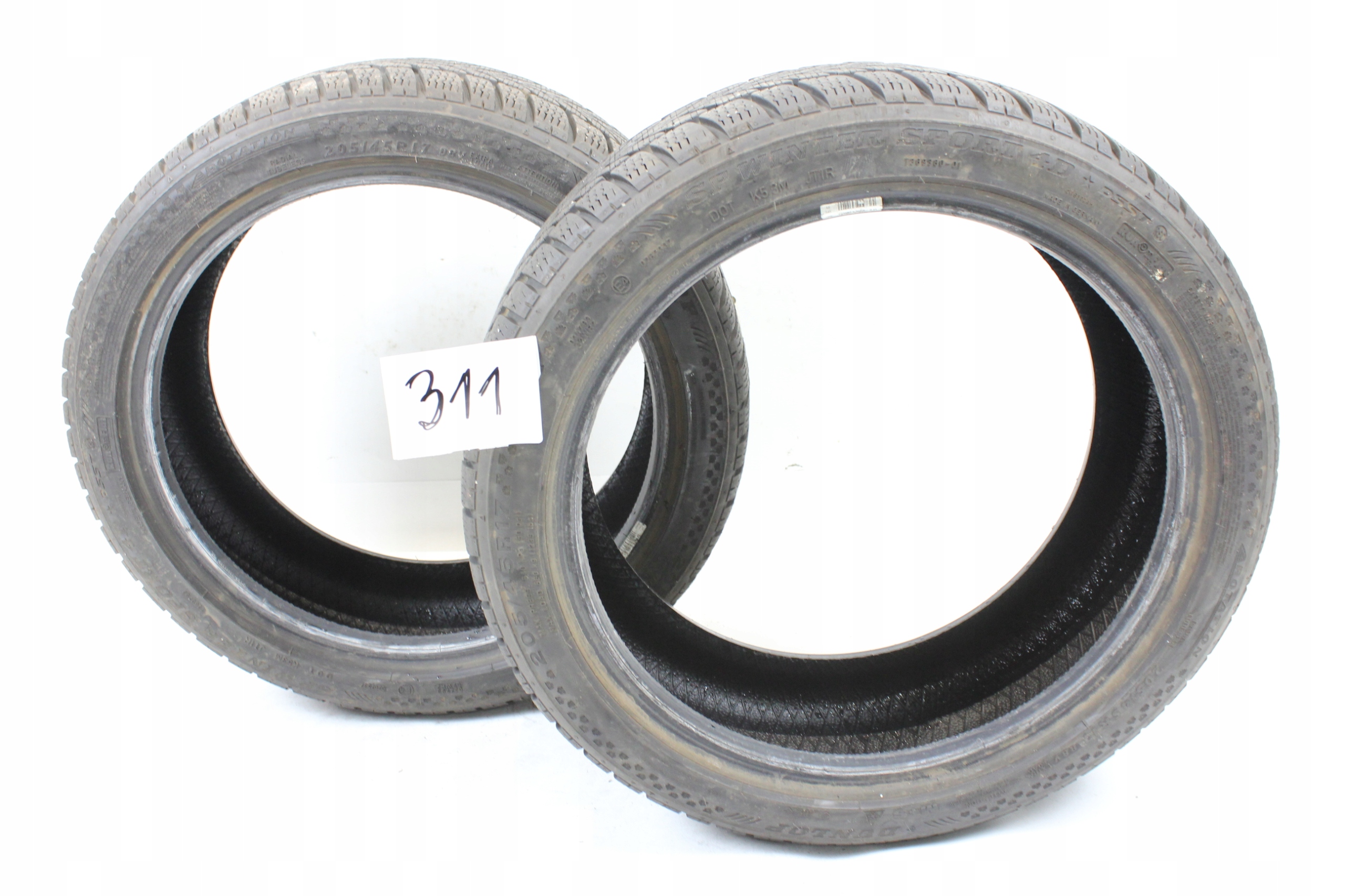 205/45R17 OPONY ZIMOWE DUNLOP SP WINTER SPORT 4D 2017r 6,9mm Marka Dunlop