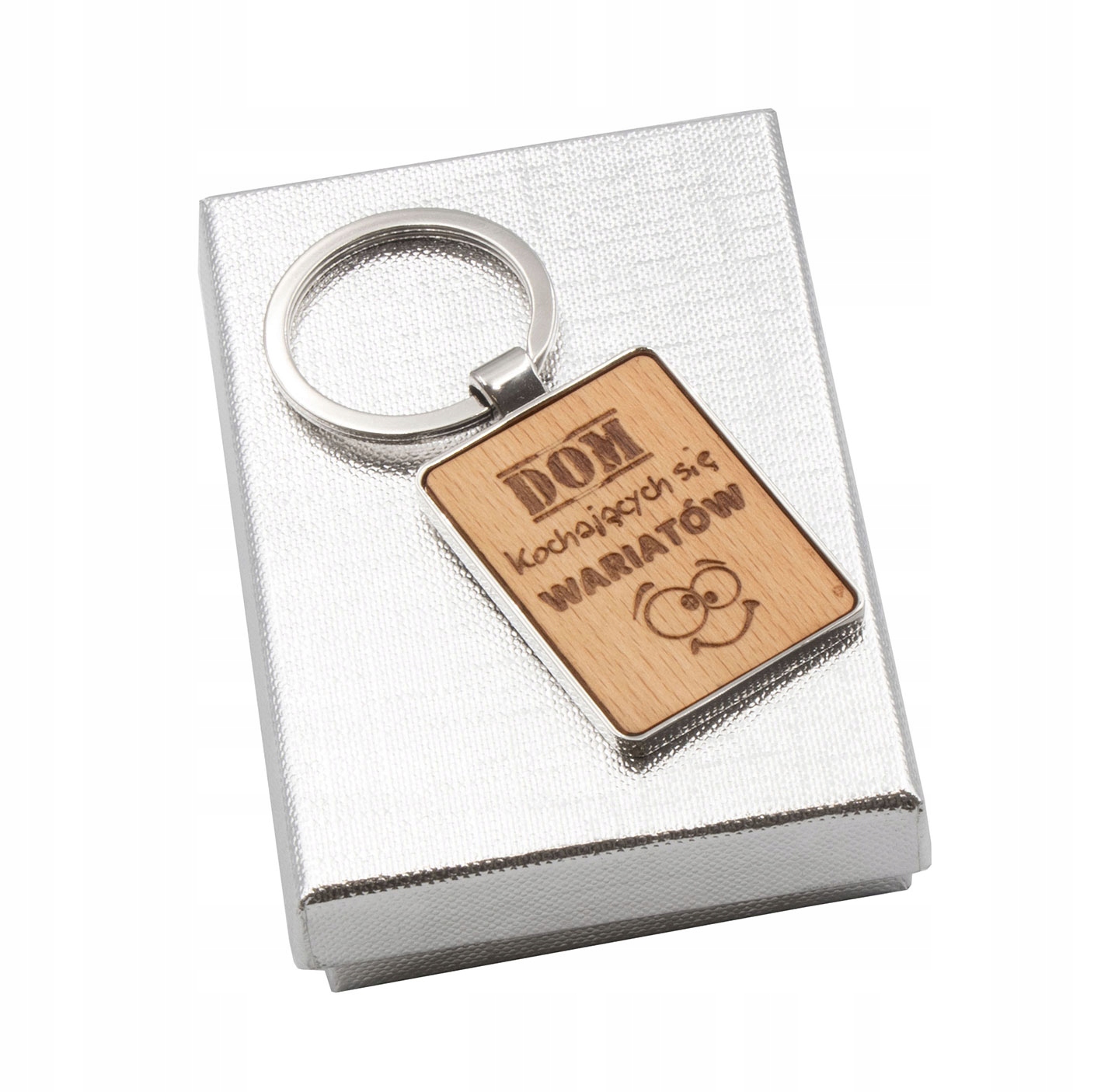 Brelok GRAWER NA PREZENT do kluczy breloczek