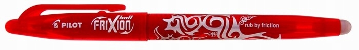PIÓRO KULKOWE PILOT FRIXION BALL 0,35 mm. CZERWONE