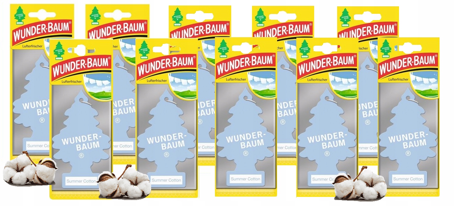 WUNDER BAUM ZAPACH CHOINKA ZAPACHOWA Summer Cotton