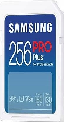 Karta pamięci Samsung PRO Plus SDXC 256GB UHS-I U3 Kod producenta MB-SD256S/EU