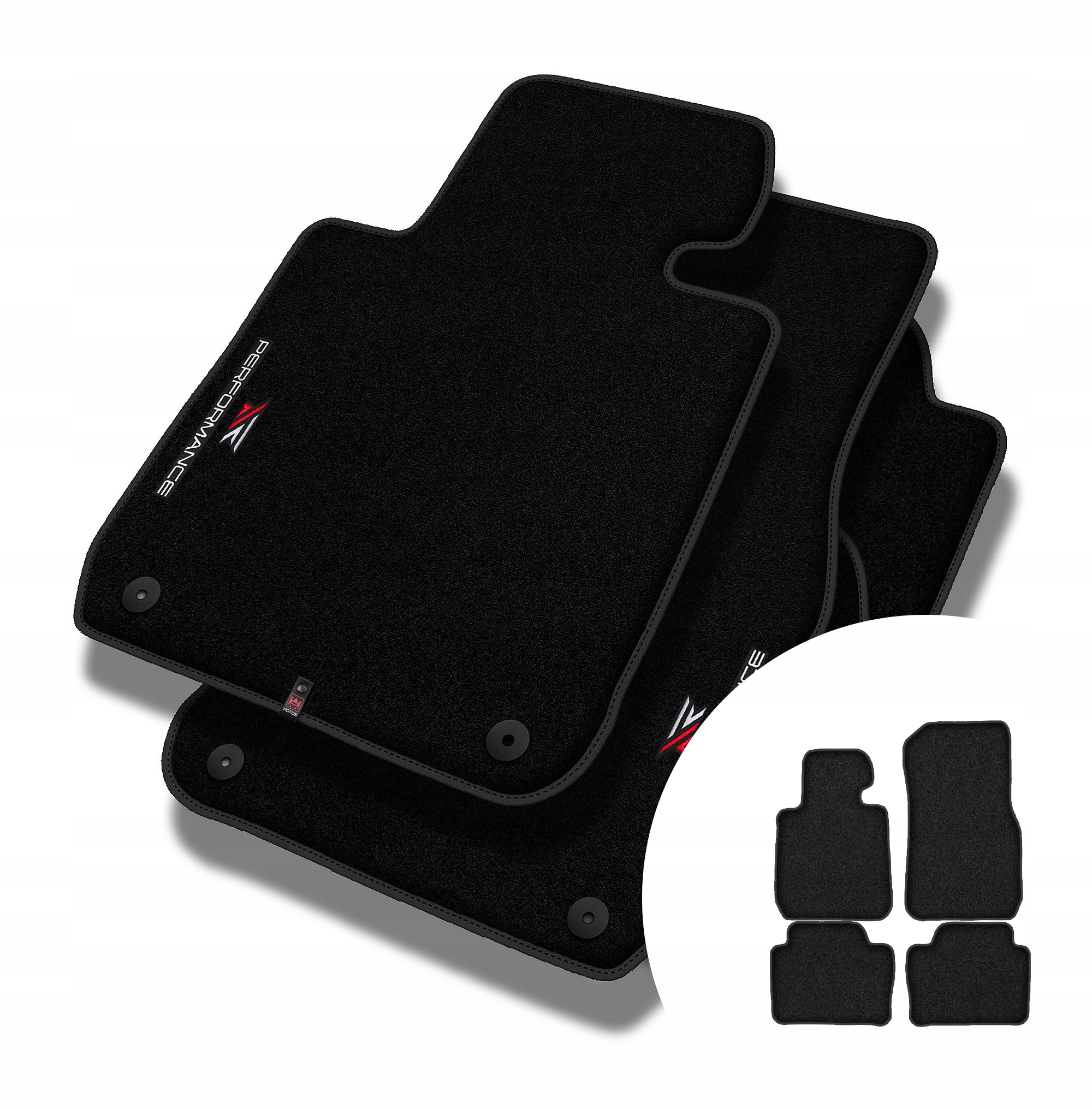 Velúrové koberčeky Performance Premium pre Bmw radu 3 F31 2012-2018