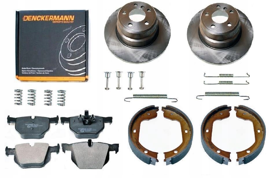 Kotouče Čelisti Bmw X5 E53 Zadní Sada.