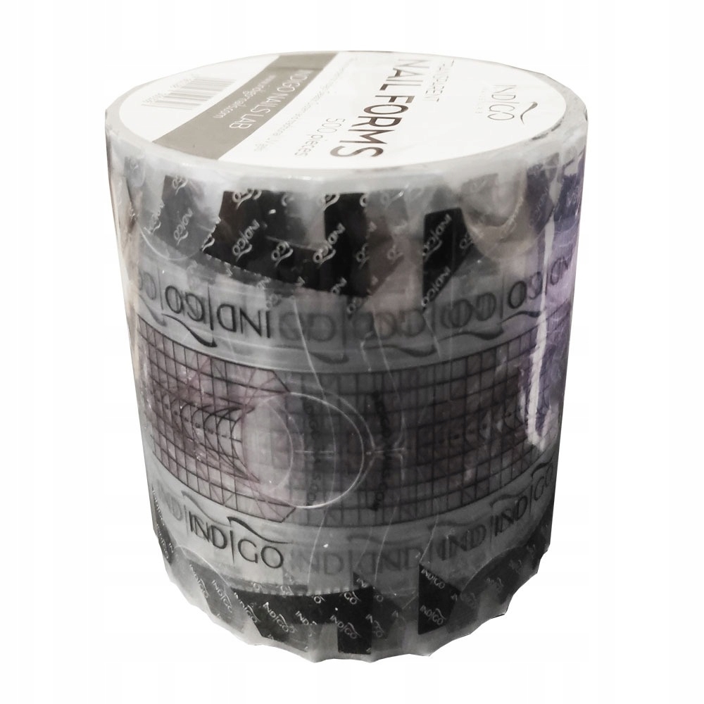 

Indigo szablony clear formy do przedłużania 50 szt
