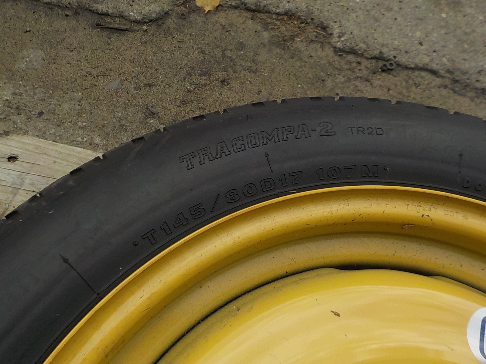 SUBARU FORESTER II SG Roue de secours R17 5x100 145/80/17