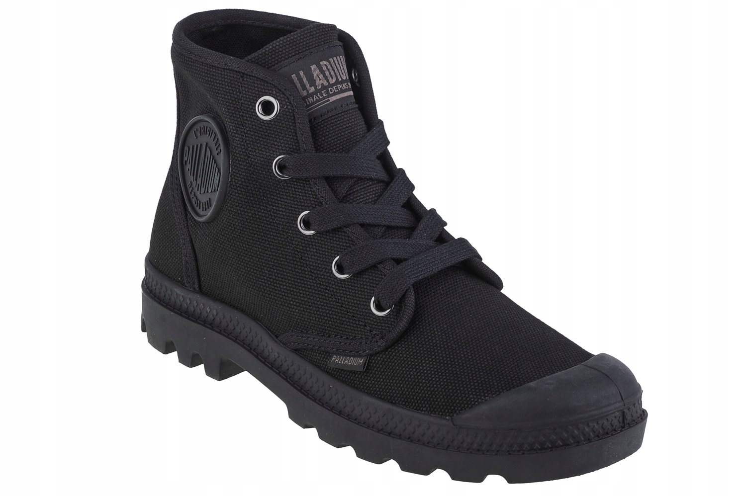 Palladium Pampa Hi [36] Dámské tenisky, černá tkanina