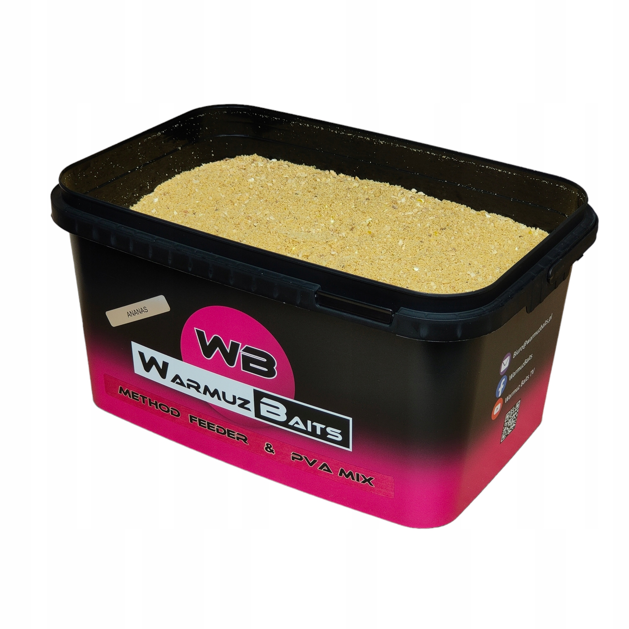 Warmuz Baits Ananas Method Feeder/PVA Mix 3kg