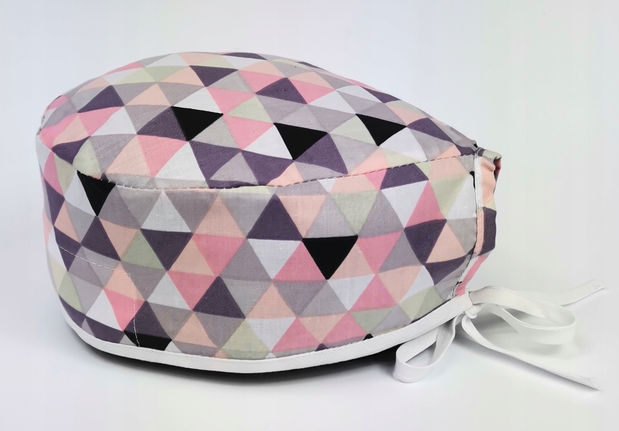 Czepek medyczny chirurgiczny materiałowy kolorowy Zastosowanie wielorazowe