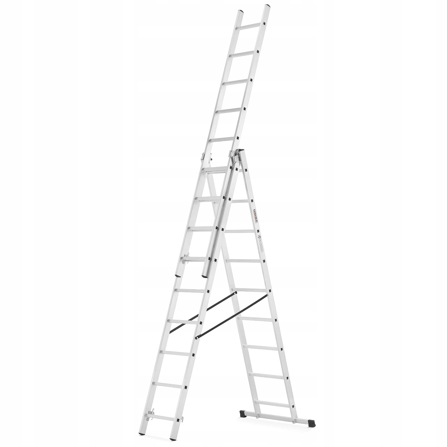 Drabina aluminiowa wielofunkcyjna z adaptacją na schody 3x9 HIGHER 150kg — 8