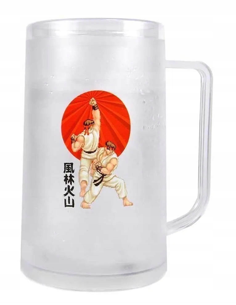 ORYGINALNY KUBEK CHŁODZĄCY NAPOJE - STREET FIGHTER