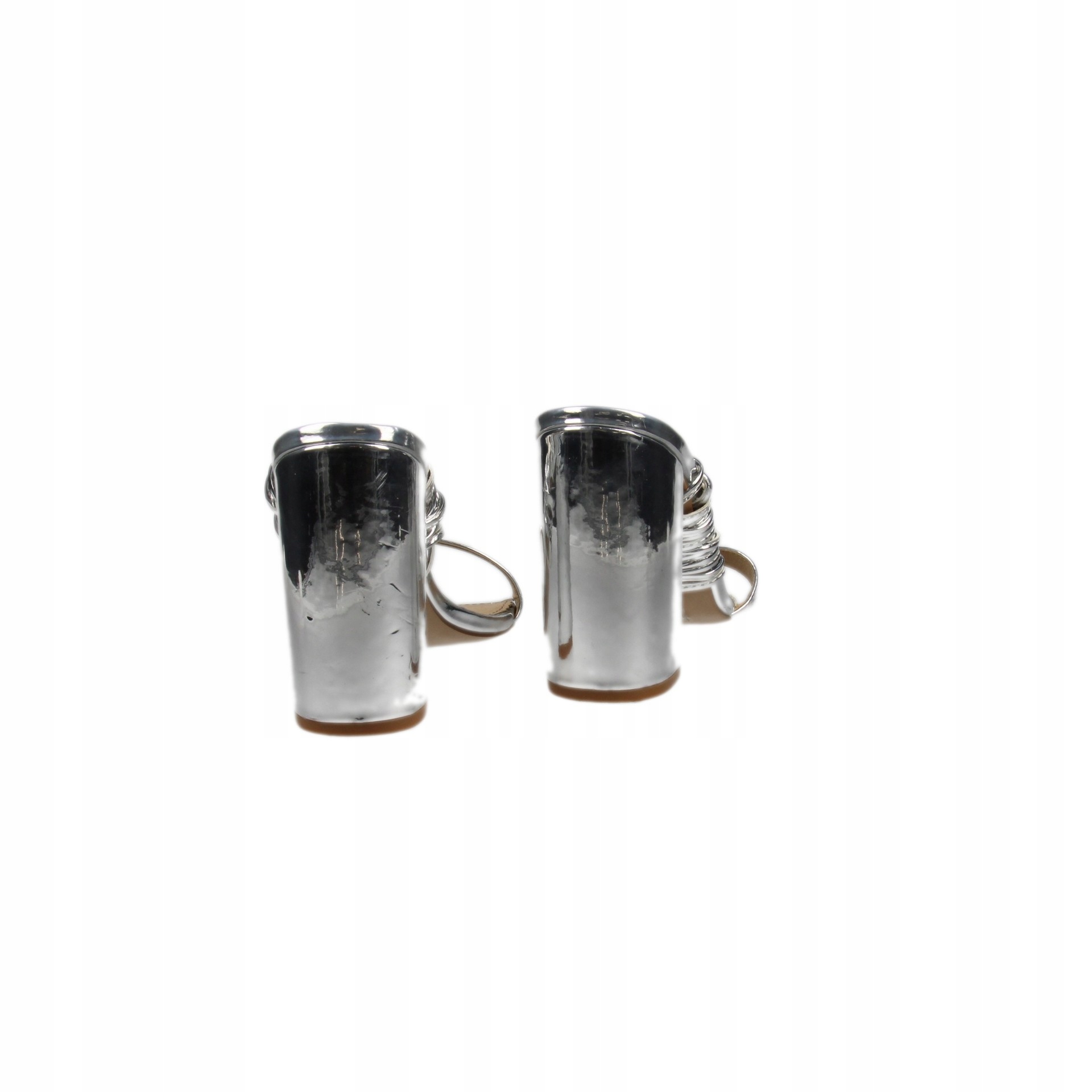 BE MINE BUTY DAMSKIE SANDAŁKI SREBRNE 38 2MEO Płeć kobieta