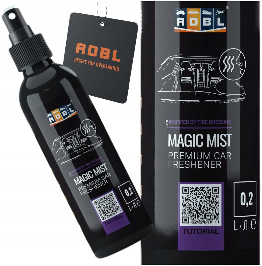 ADBL MAGIC MIST TD TIRE DRESSING ODŚWIEŻACZ DO WNĘTRZ 200ML + ZAWIESZKA Producent ADBL
