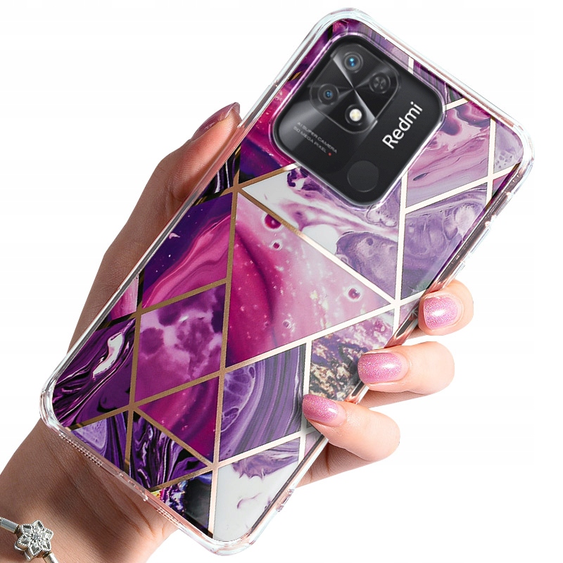 

Etui Case Glamour Szkło 9H do Xiaomi Redmi 10C