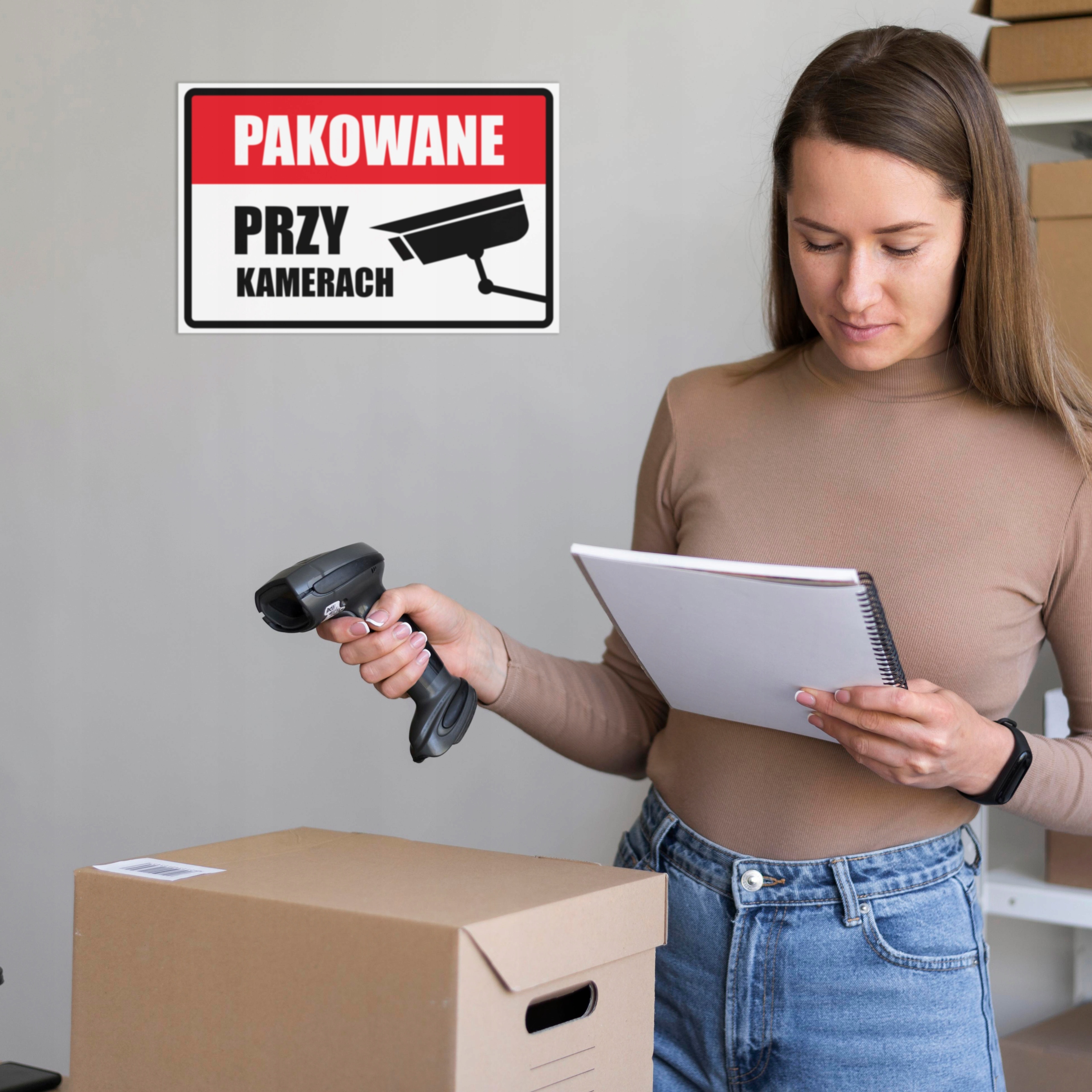 Tabliczka Informacyjna PCV 32x21 Wyjazd Garażu Wz Materiał tworzywo PCV