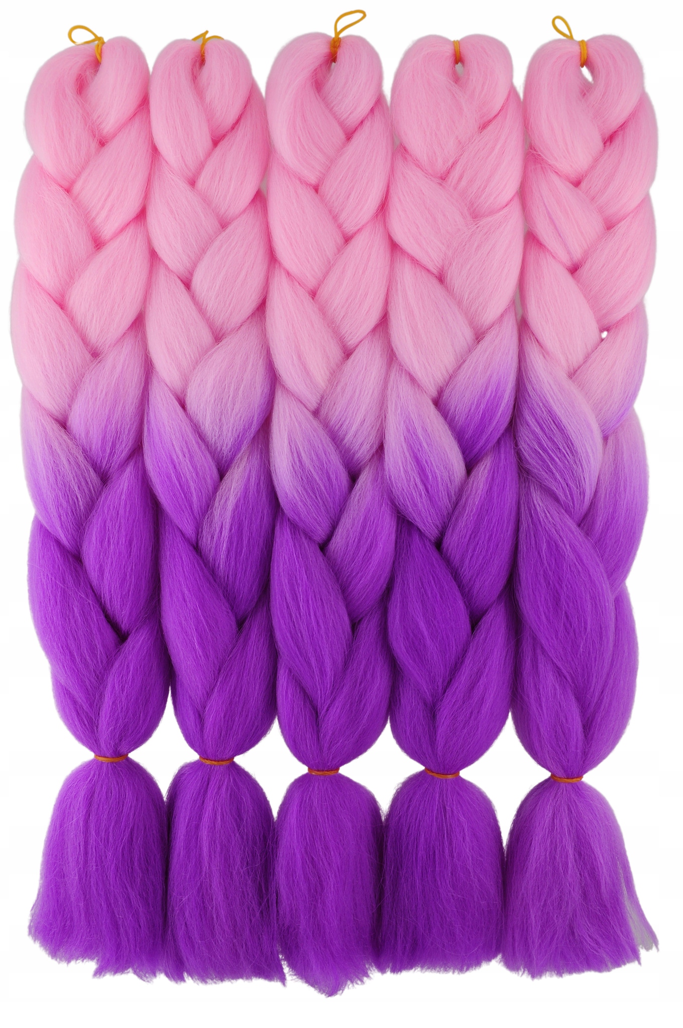 WŁOSY SYNTETYCZNE KOLOROWE WARKOCZYKI OMBRE 2-03 Marka Smart Colours