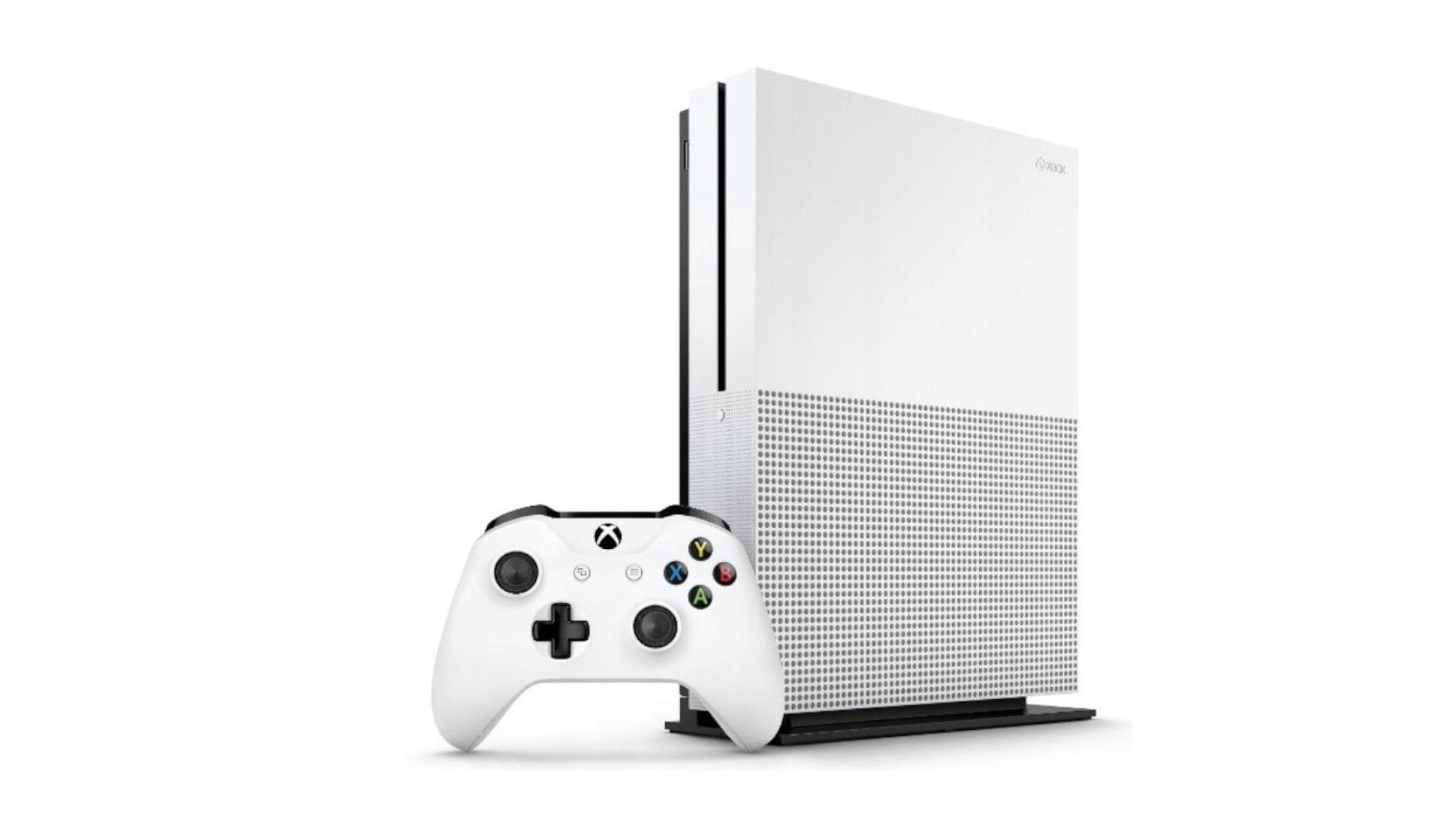 KONSOLA XBOX ONE S 500GB + ORYGINALNY PAD + GRY MEGA KOMPLET SOLIDNA ZABAWA Stan opakowania zastępcze