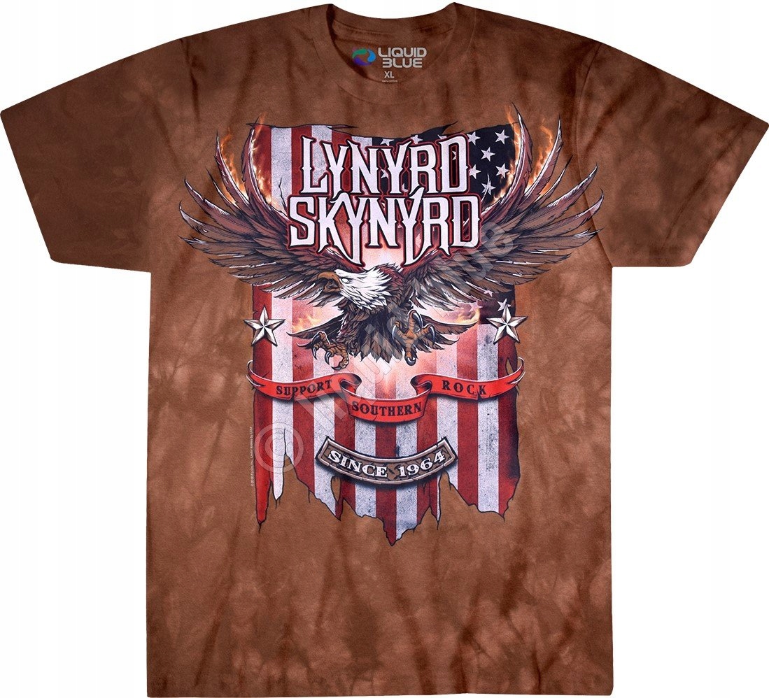 Lynyrd Skynyrd Podpora Southern Rock Liquid Blue M