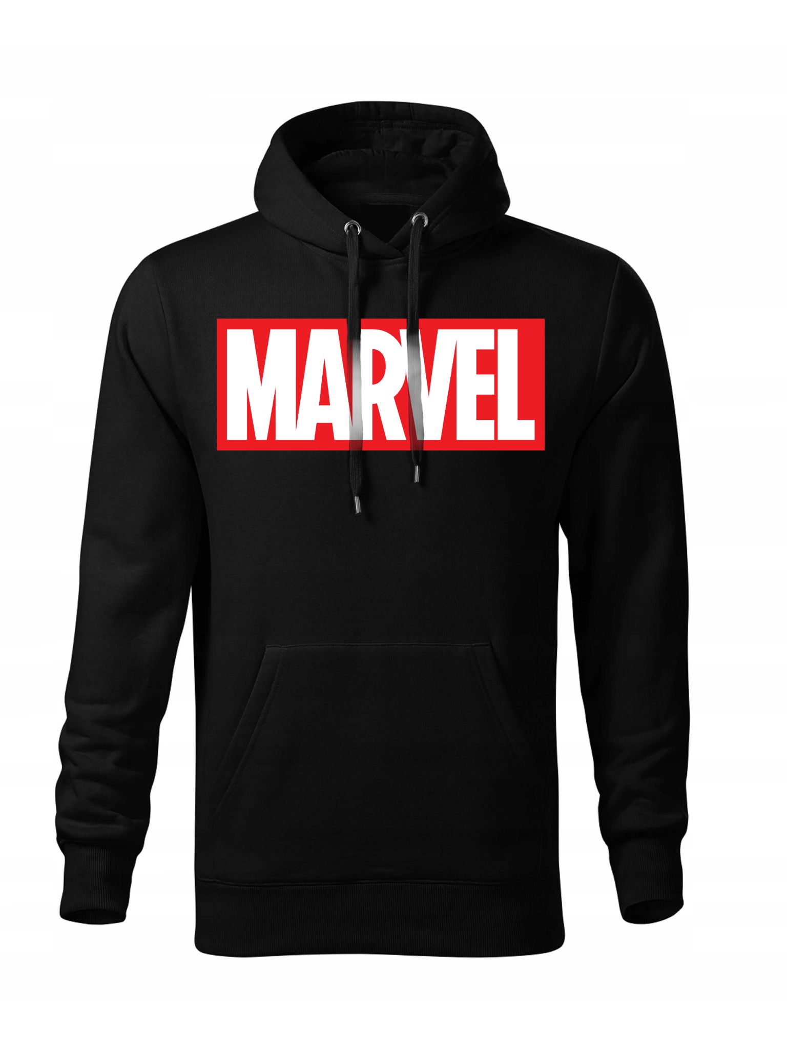 

Bluza Męska Czarna Marvel Bawełniana Z Kapturem Xs