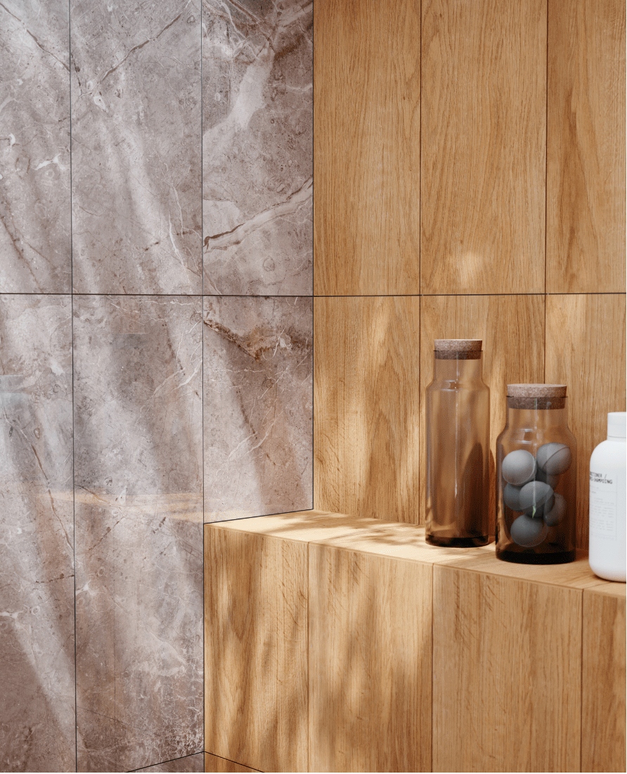 MARBLE GREY RETT. 25X75 G.1 Typ glazura