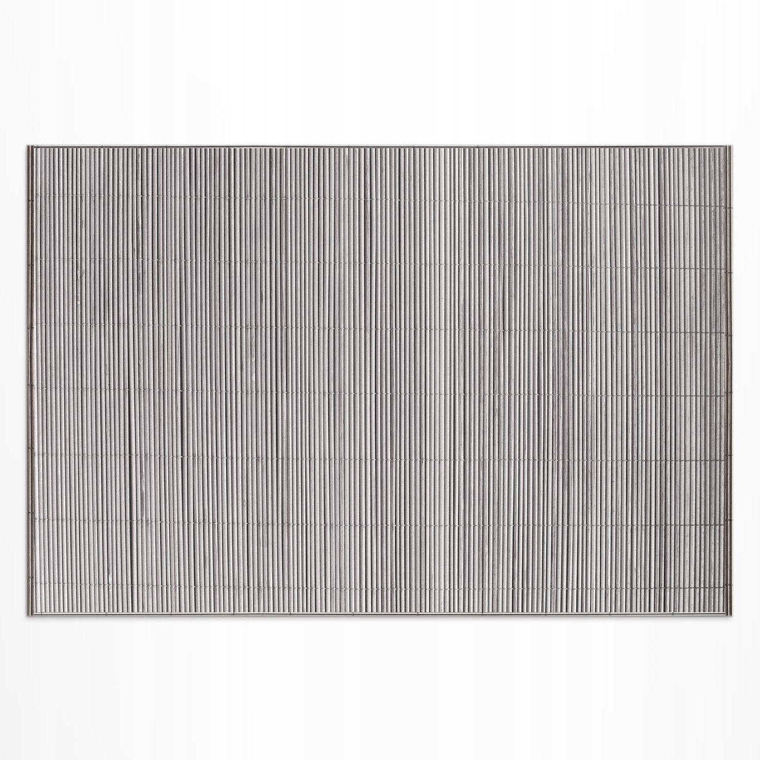 Dekoratívny vonkajší koberec Bambusová podložka drevený boho štýl 225 x 150 cm