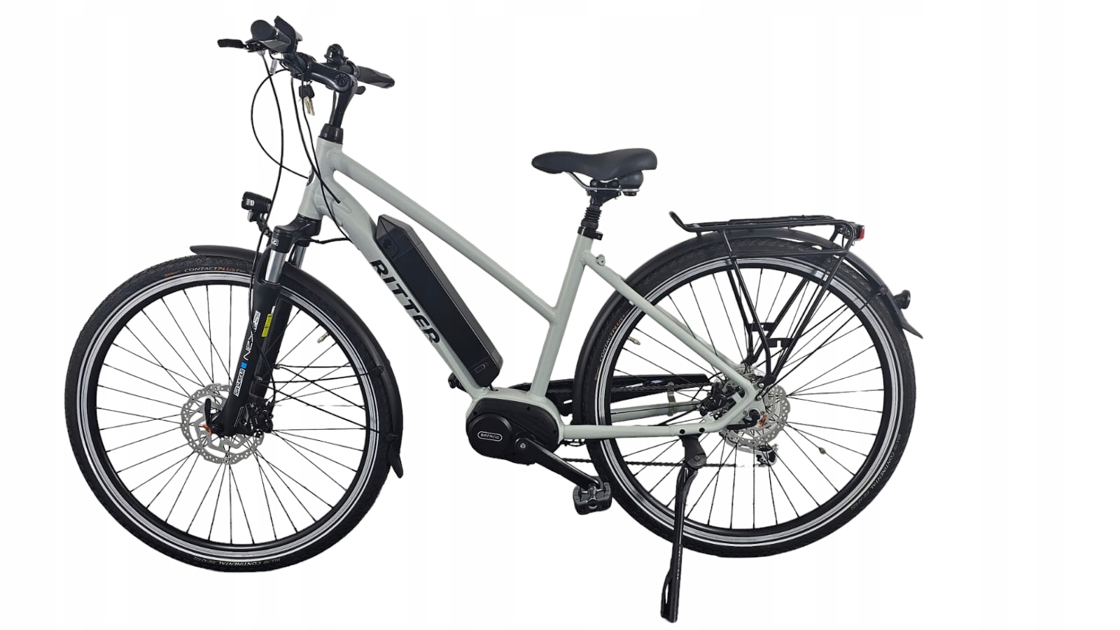 Rower Elektryczny Ze Wspomaganiem Silniki Bafang 14 Ah Continental 504 Wh