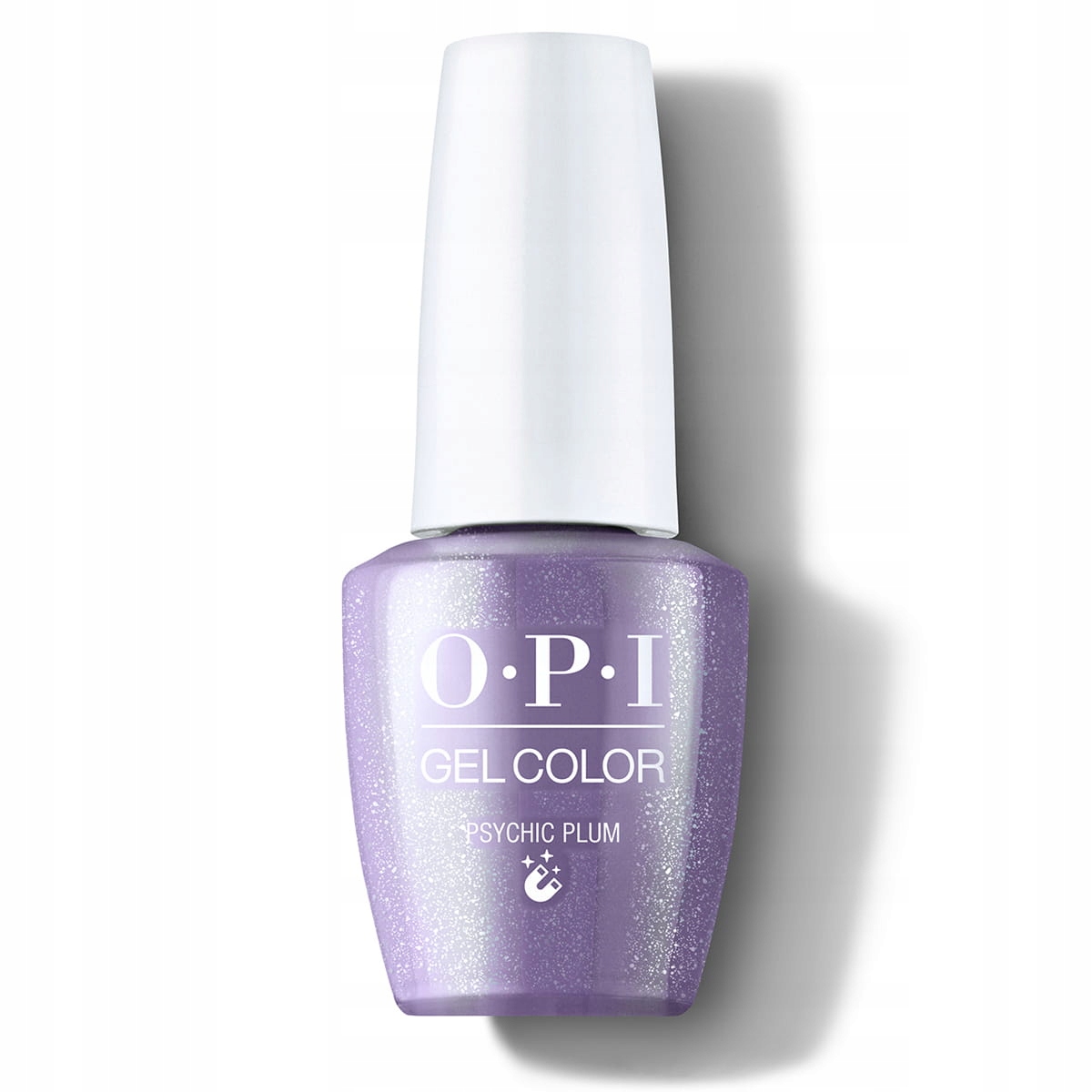 Opi GelColor Psychic Plum GCE07 lak na nehty fialový se třpytkami