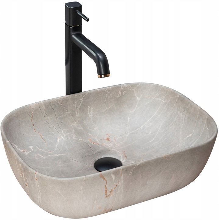 

Umywalka Ceramiczna Nablatowa Livia Beige Rea