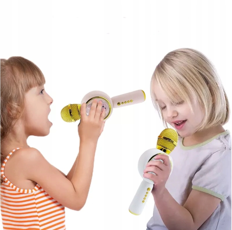 BEZPRZEWODOWY MIKROFON GŁOŚNIK BLUETOOTH KARAOKE SŁODKI KRÓLIK Model MIKROFON KARAOKE SŁODKI KRÓLIK