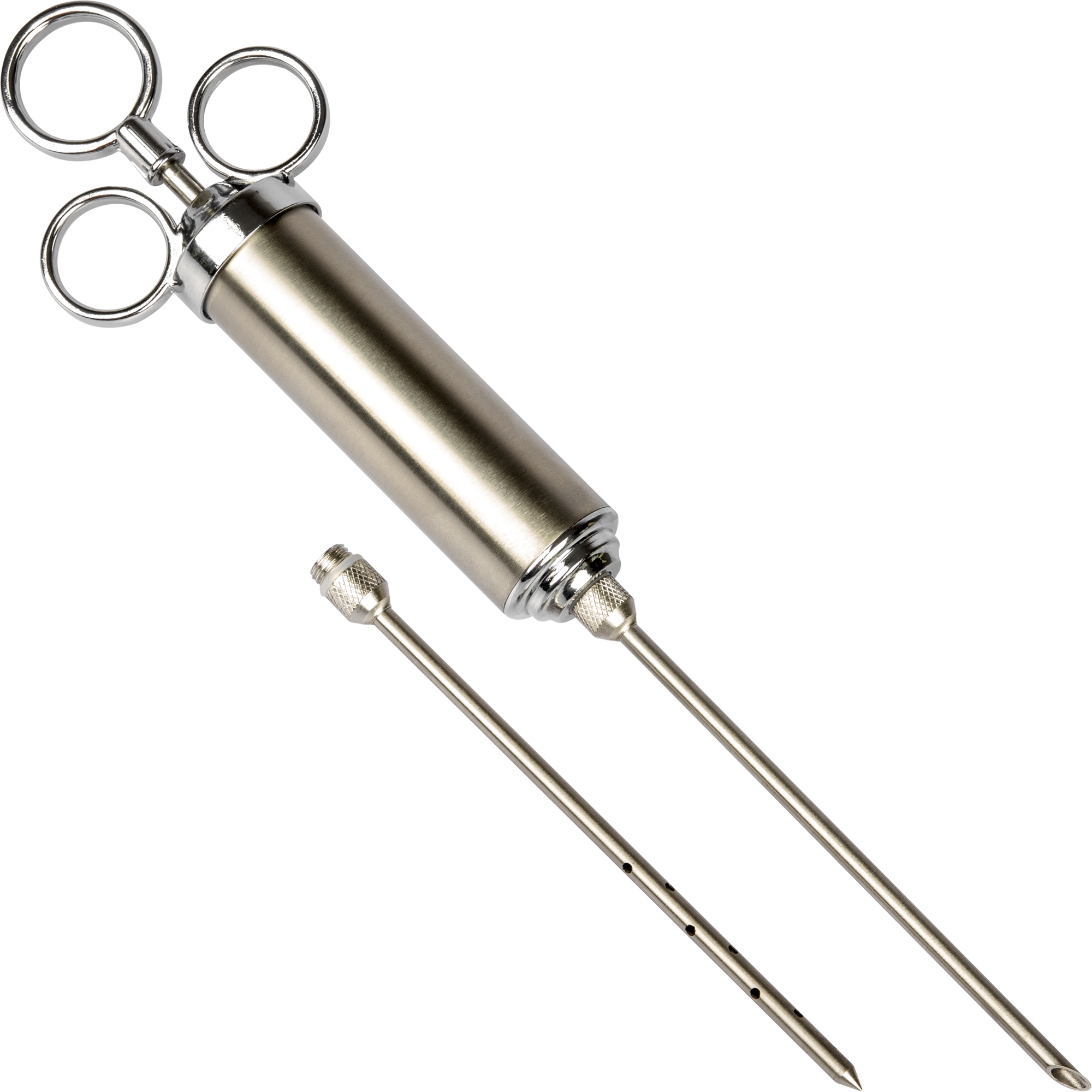 Levně Injekční stříkačka z nerezové oceli 60 ml 2 jehly Browin