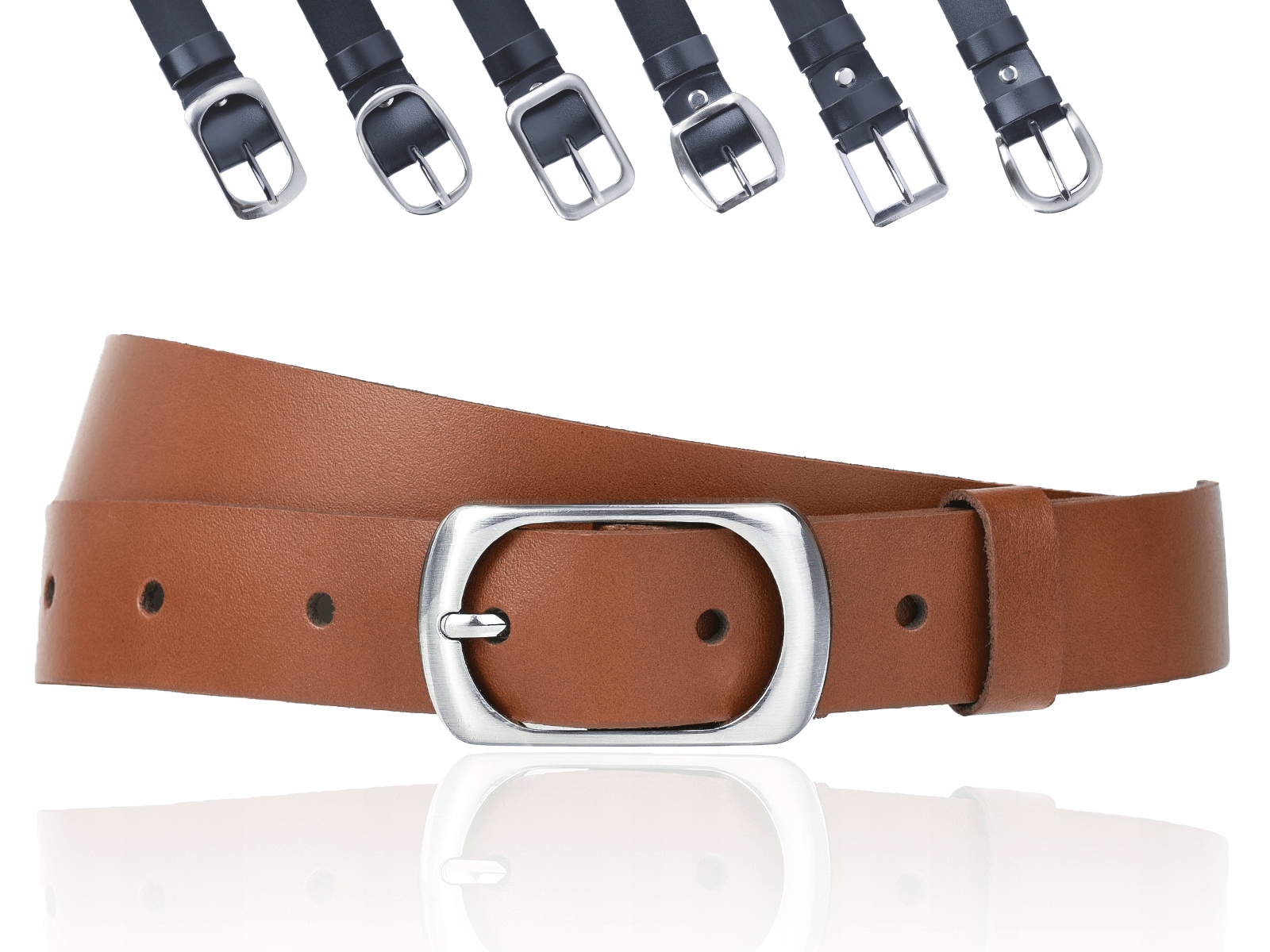 

Pasek do spodni Sepher Brązowy 3cm L (115cm)