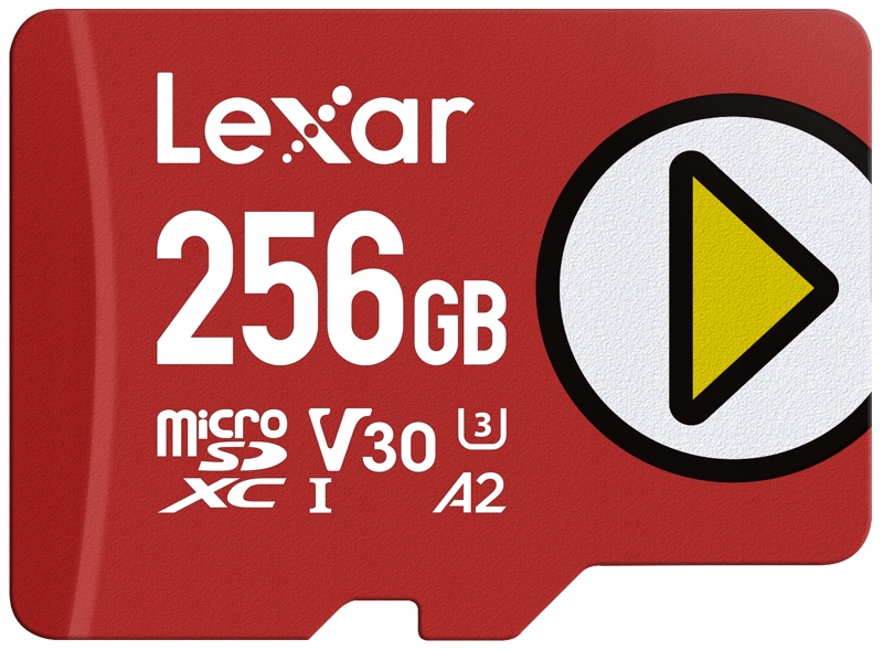 Lexar microSDXC Play UHS-I/A2/U3 R205/W140 szt (V30) 256GB