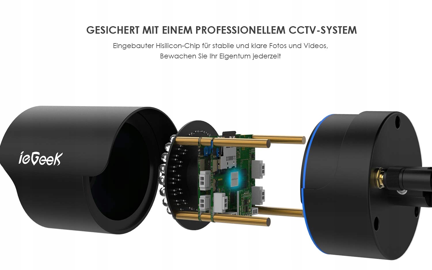 3X KAMERA ZEWNĘTRZNA MONITORING 1080 HD IP66 WIFI Stan opakowania oryginalne