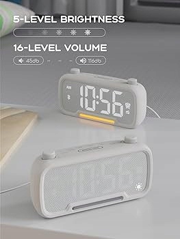 Radio Budzik Cyfrowy Rocam CR1025 Bluetooth Fm Lampka Nocna