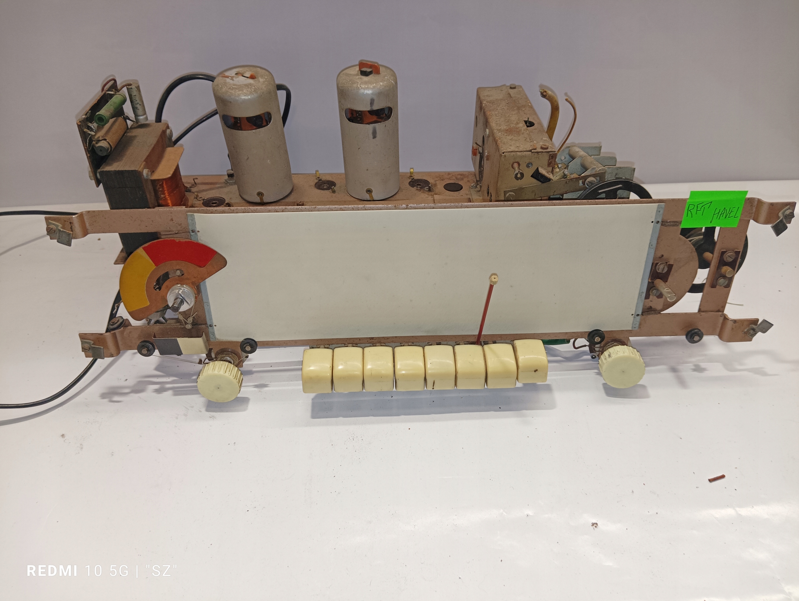 STARE RADIO LAMPOWE - RFT HAVEL - CHASSIS.