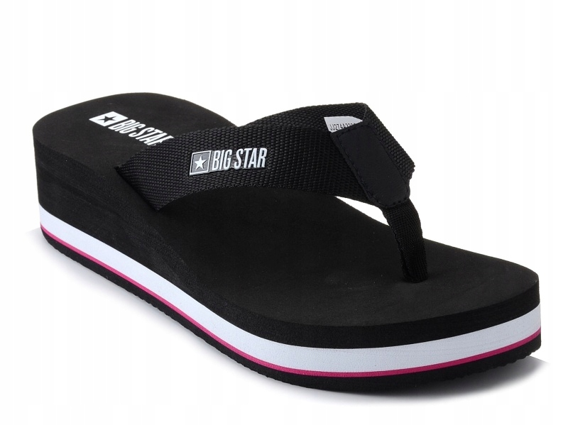 

Japonki damskie na koturnie Big Star JJ274A332 40