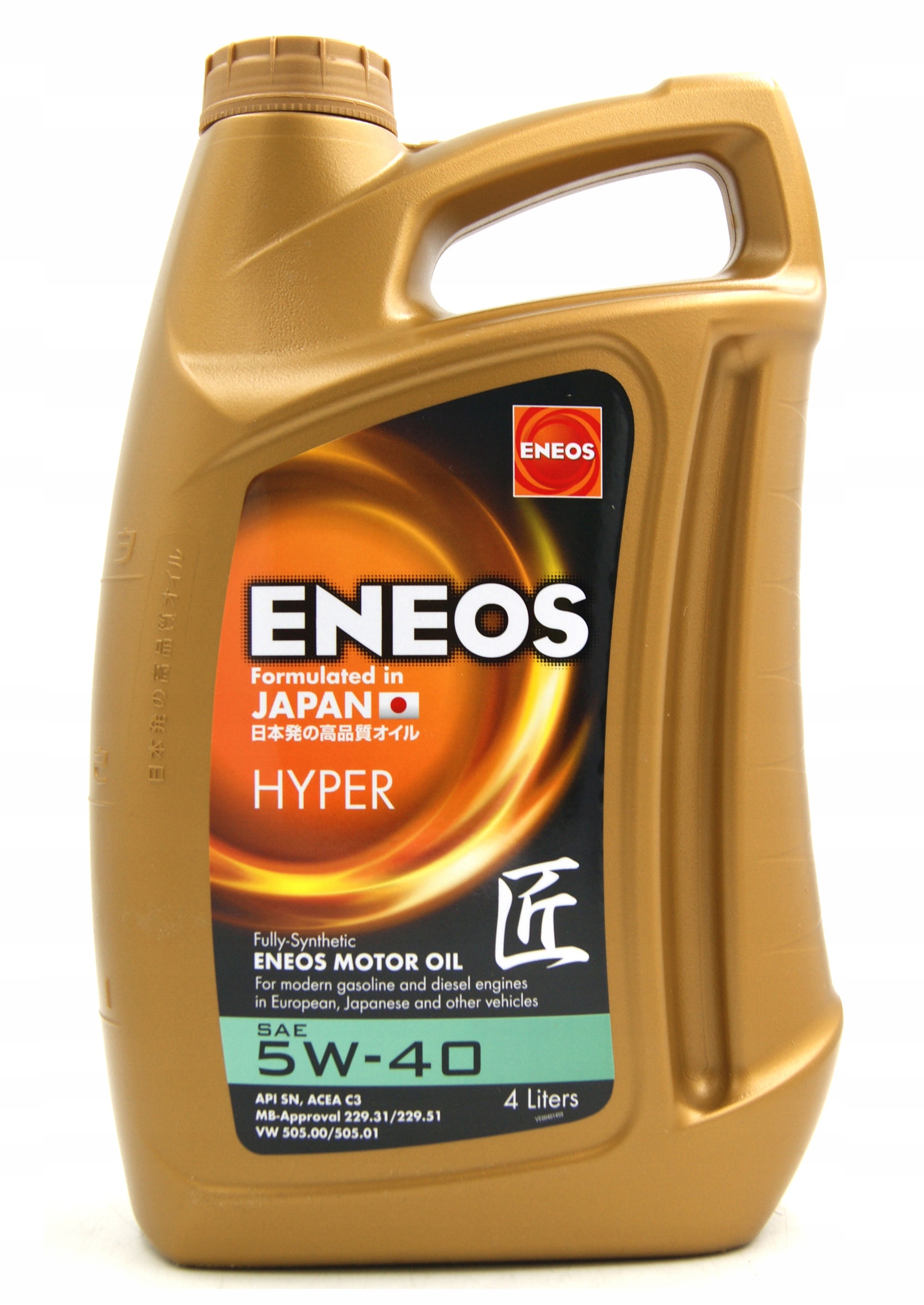

Eneos Premium Hyper 5W40 4L Japan Filtry