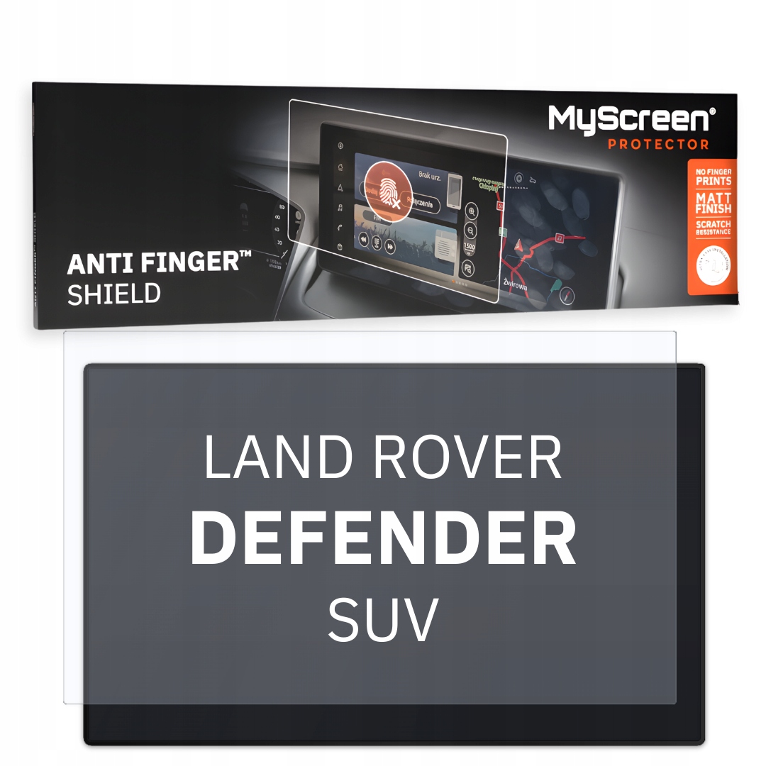 Matná fólie pro Land Rover Defender Suv 2023 Hlavní displej 02 11,4" MySc