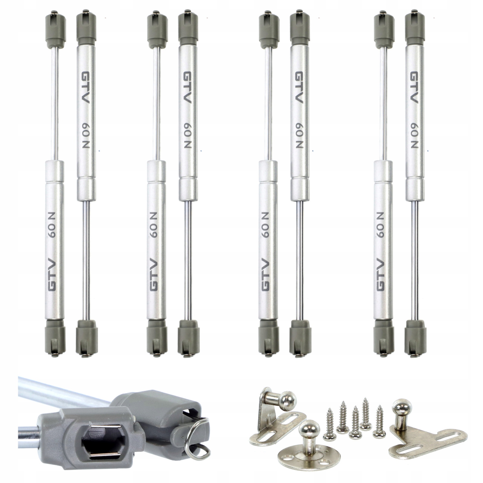 

Podnośnik gazowy siłownik meblowy amortyzator 60N