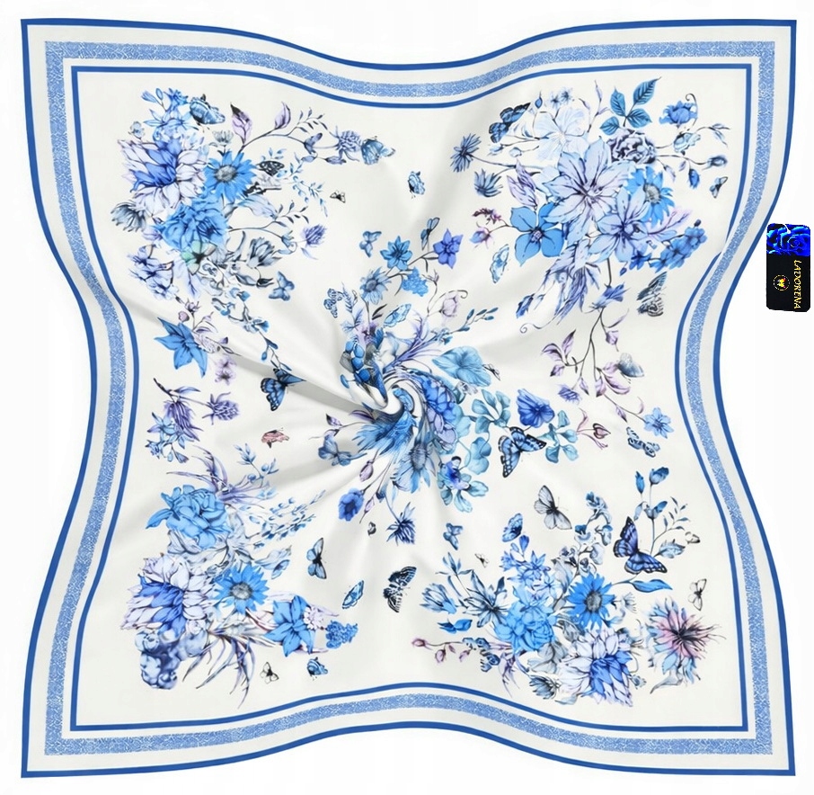 Hedvábný Šátek 100% Přírodní Morušový Hedvábí, Prémiová Kvalita+