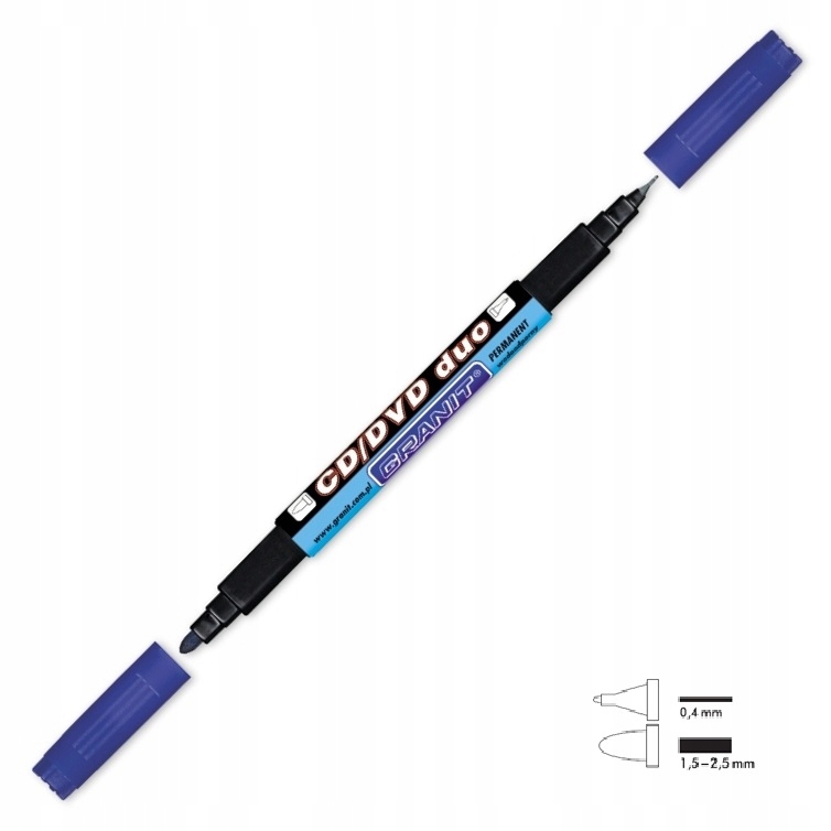 

marker foliopis Granit M830 CD/DVD czarny