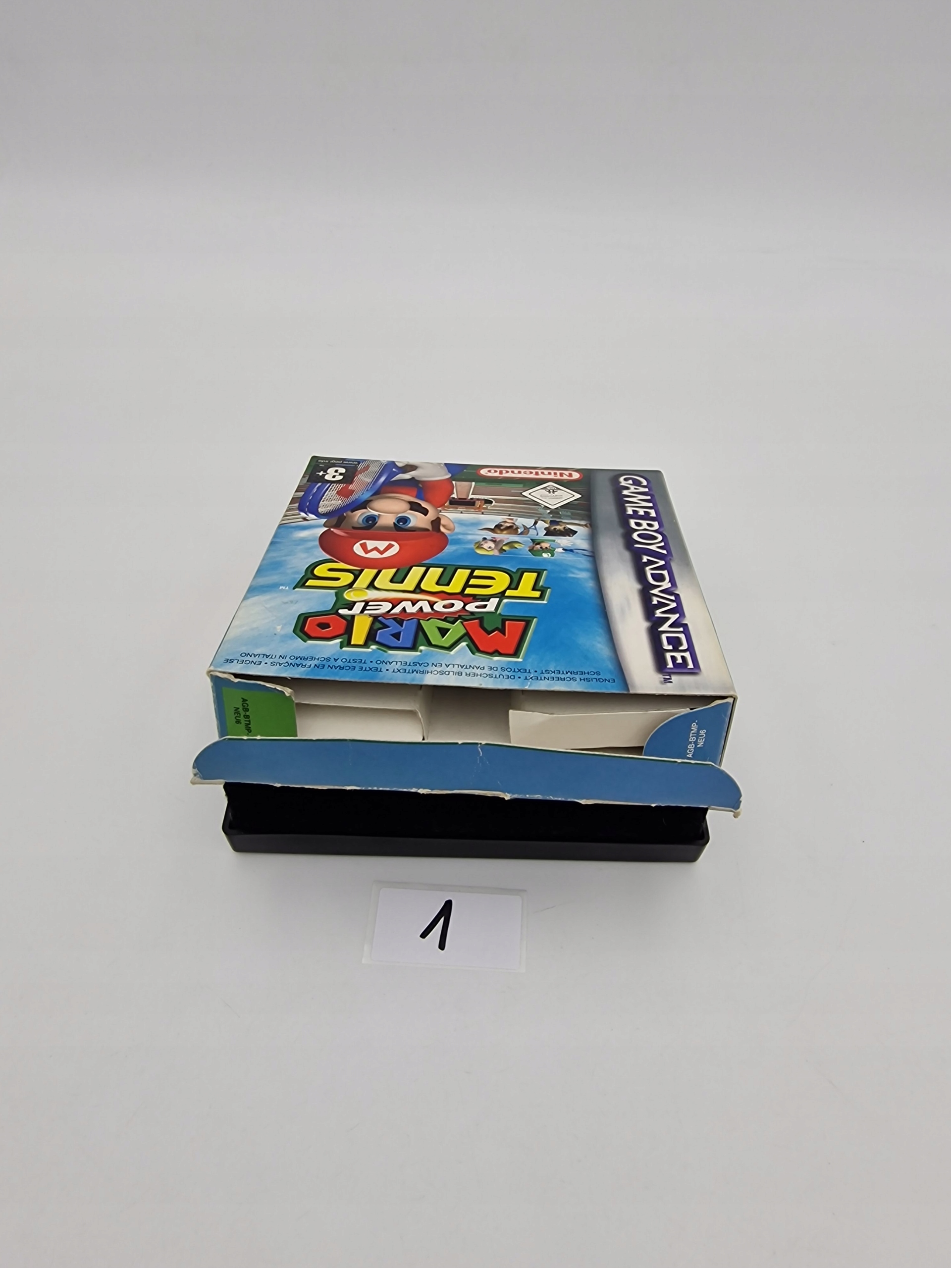 GAME BOY ADVANCE MARIO POWER TENNIS ORYGINAŁ Wersja językowa Angielska