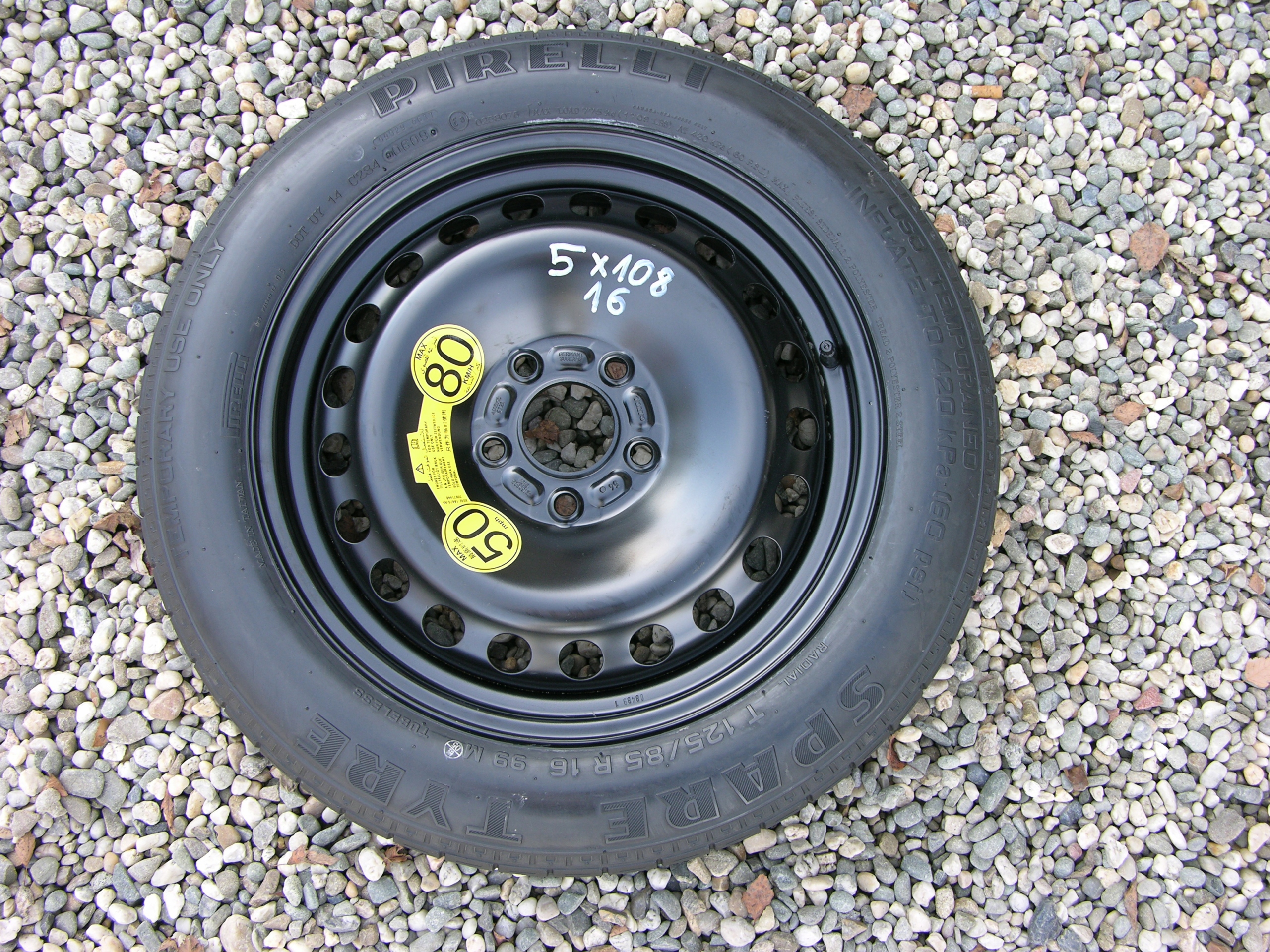 

Koło Dojazdowe 16" 5x108 Ford C-max Focus