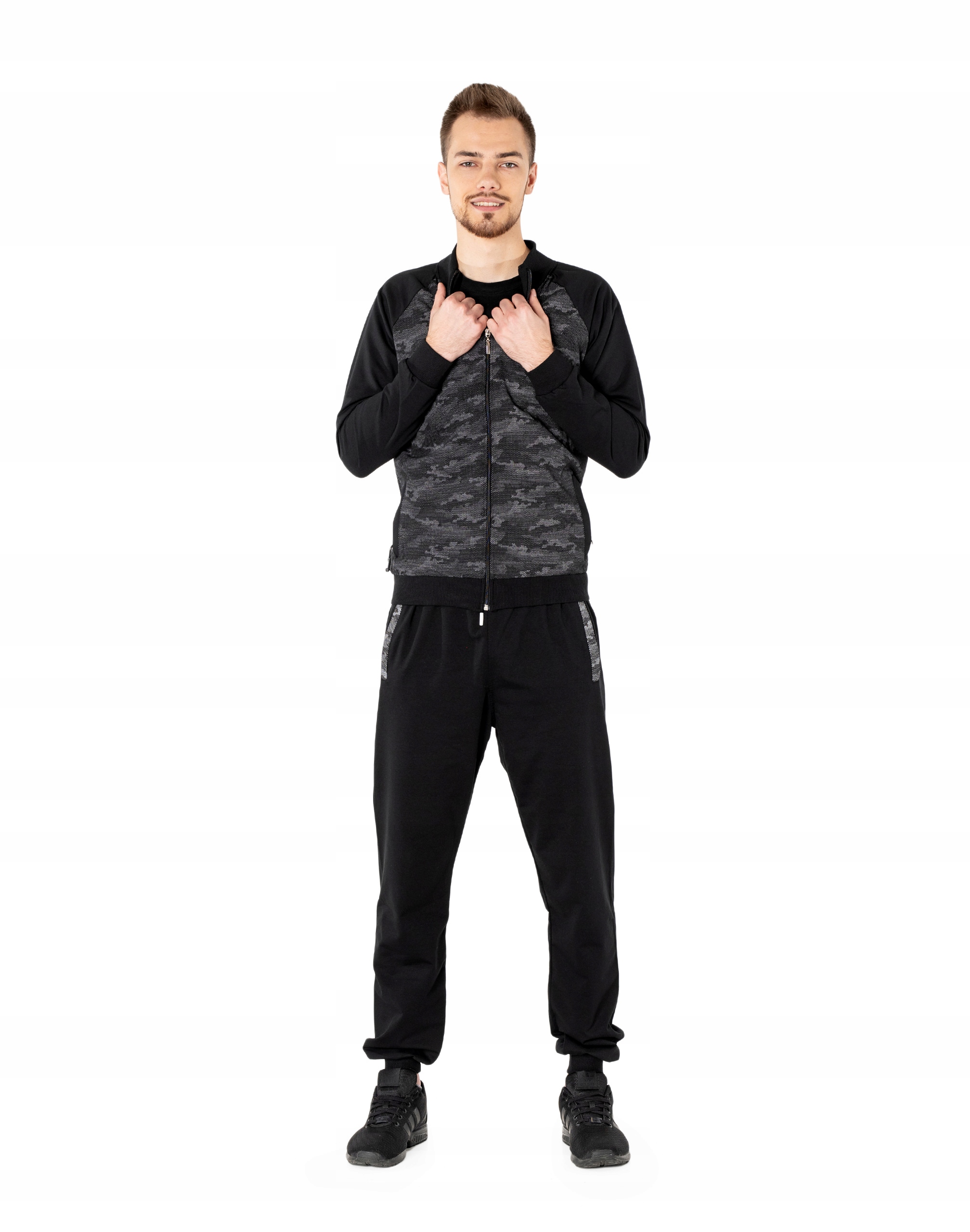 

Komplet Dresowy Męski Bluza Spodnie KB01-2 XXL