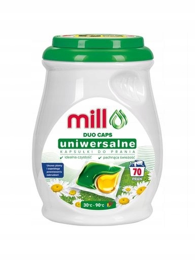 Levně Mill Professional Univerzální Kapsle na praní 70 Ks
