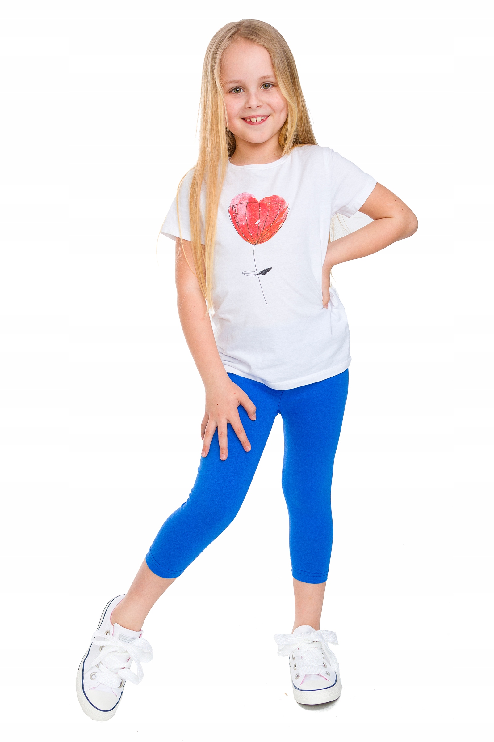 

Dziecięce Legginsy 3/4 Gumka
