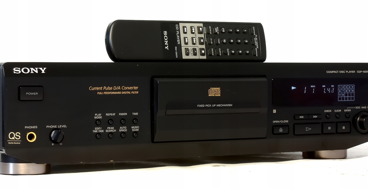 Odtwarzacz CD Sony CDP-XE900 czarny • Cena, Opinie - Allegro