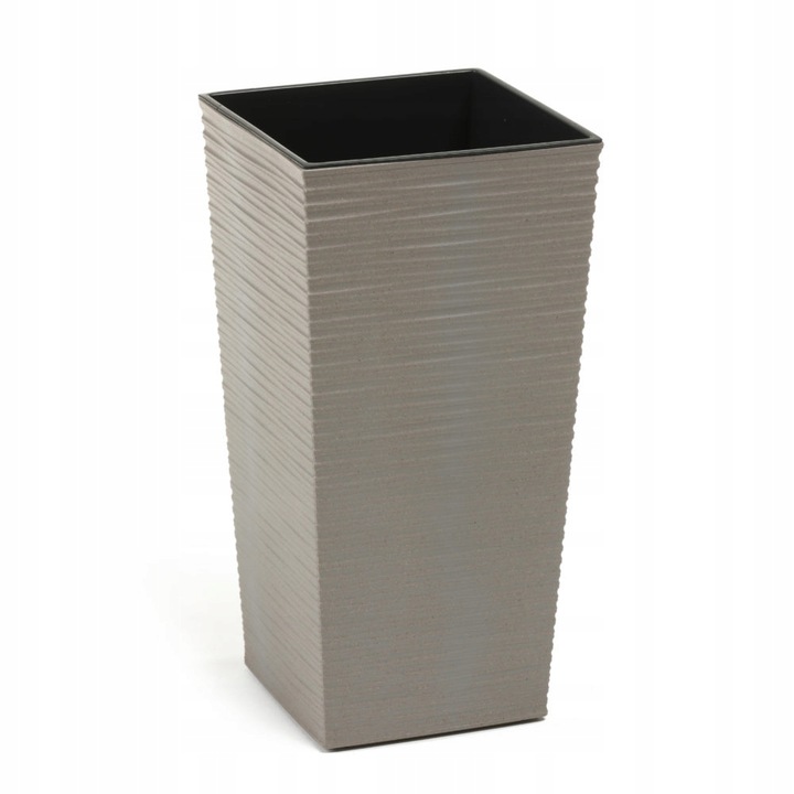 

Donica Lamela Finezja Eco Dłuto śr.19cm kol. Szary