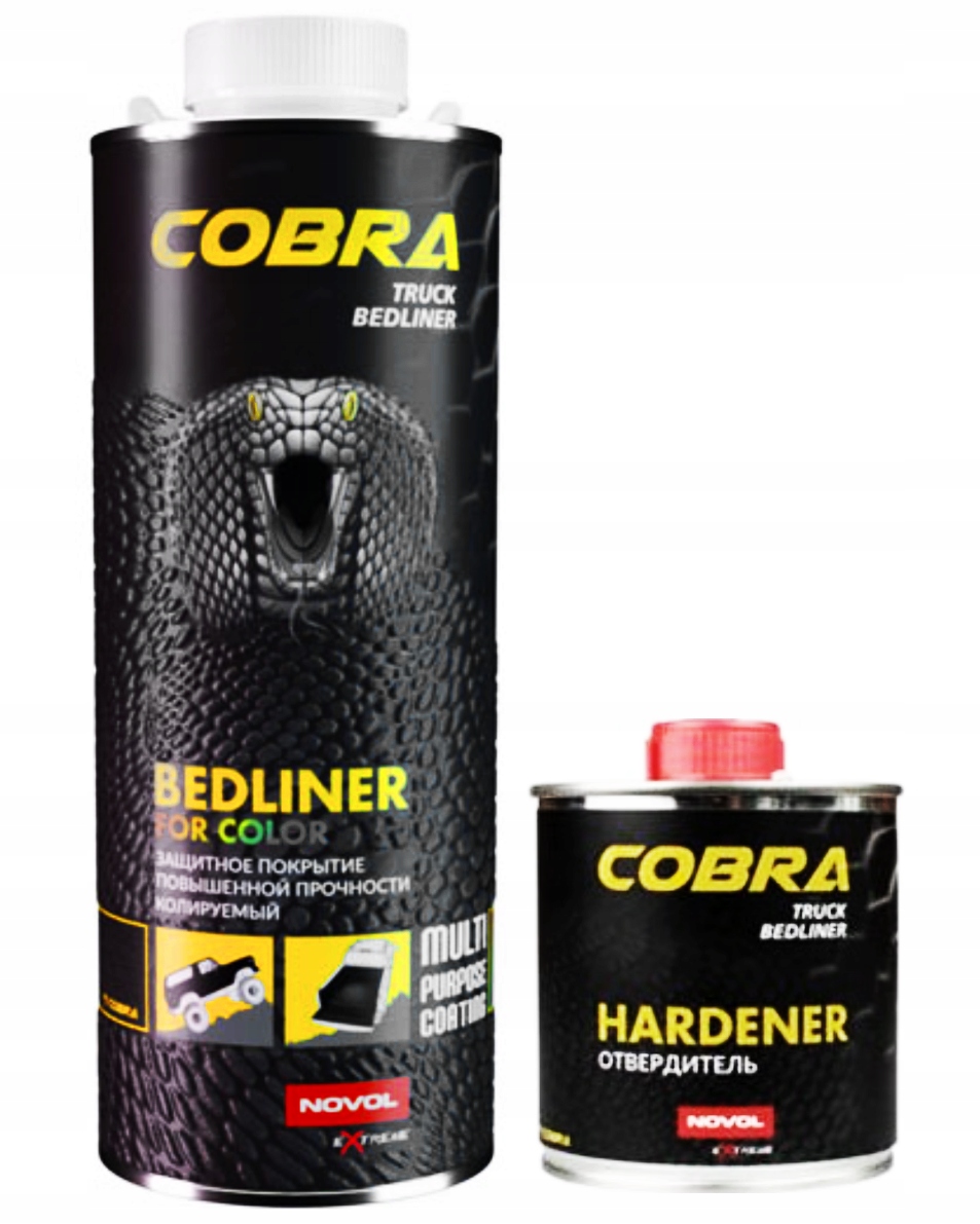 

Novol Cobra Truck Bedliner powłoka ochronna Kolor